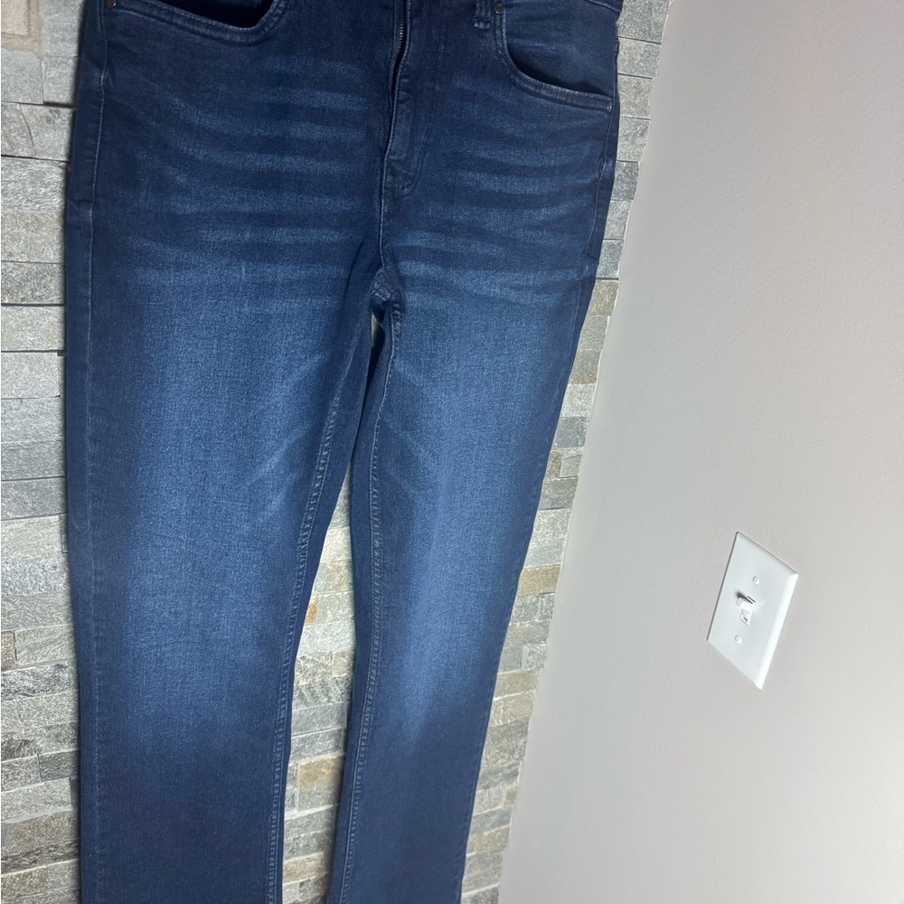The Perfect Jean NYC Knight Dark Blue Stretch Jeans Mens 30x32 NWT